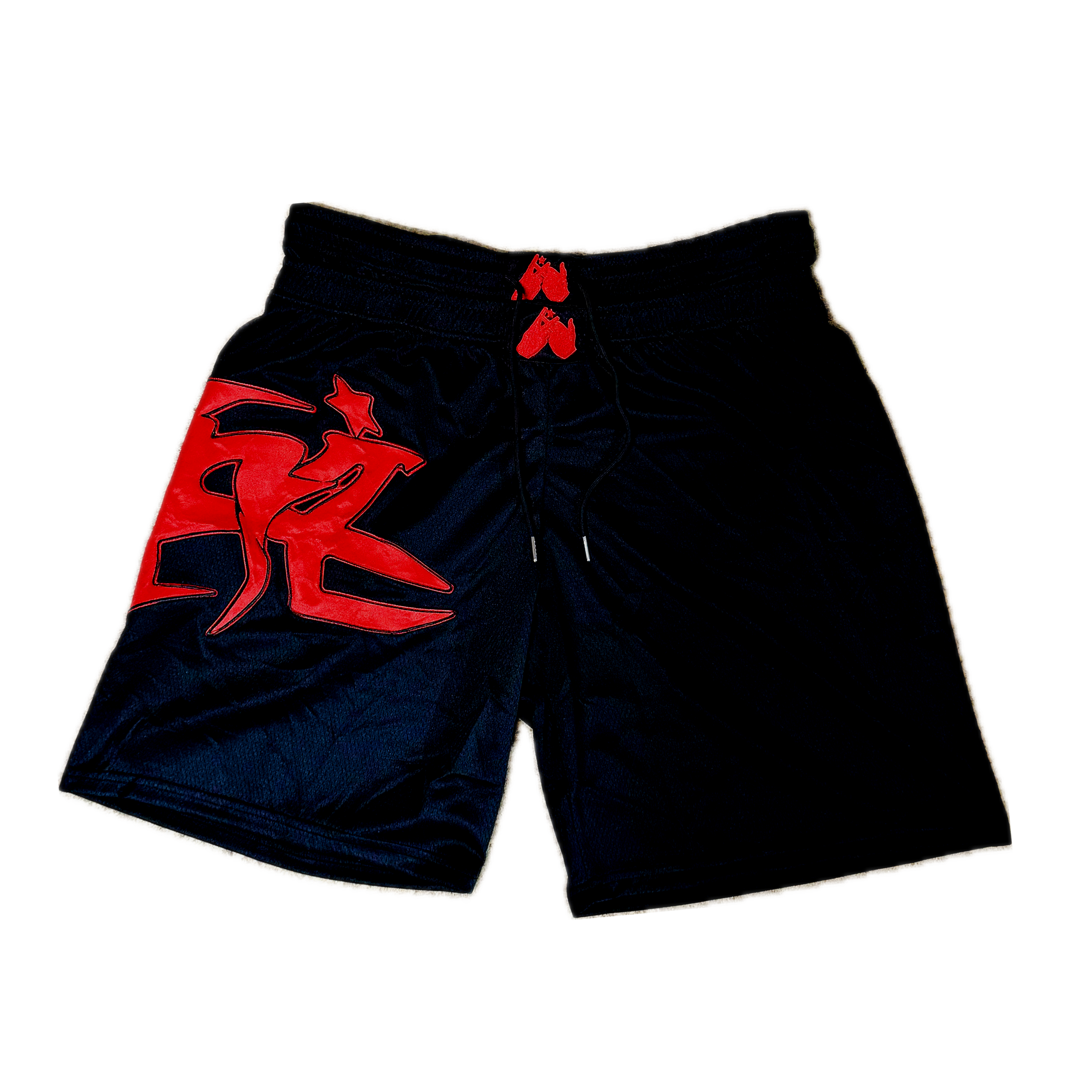 OVERSIZED VYNIL BASKETBALL SHORTS